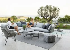 Cane-line On-the-move table, small, light grey