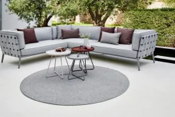 Cane-line On-the-move table, small, bordeaux