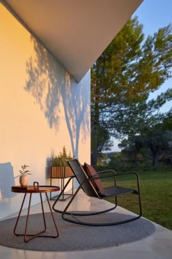 Cane-line On-the-move table, small, bordeaux