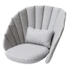 Cane-line Peacock lounge chair cushion set, light grey