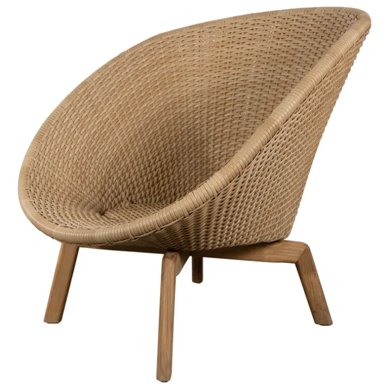 Cane-line Peacock lounge chair, teak - natural