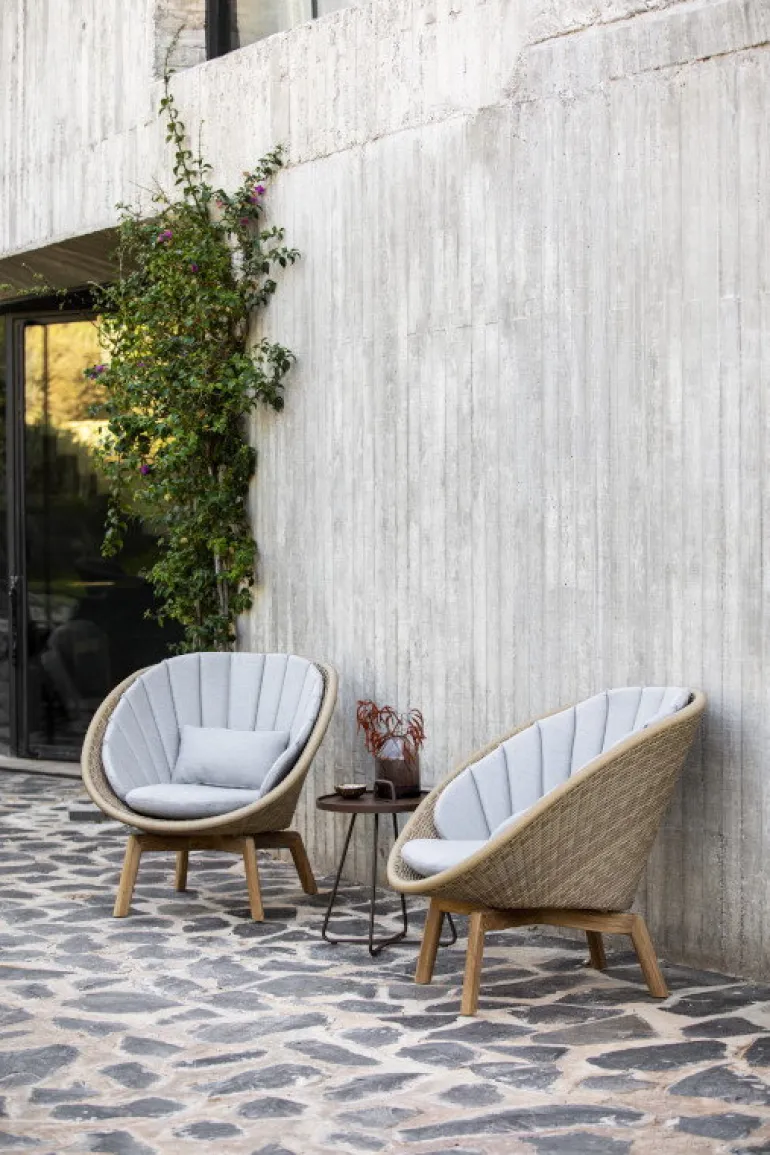 Cane-line Peacock lounge chair, teak - natural