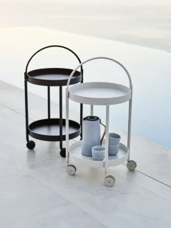 Cane-line Roll trolley, lava grey