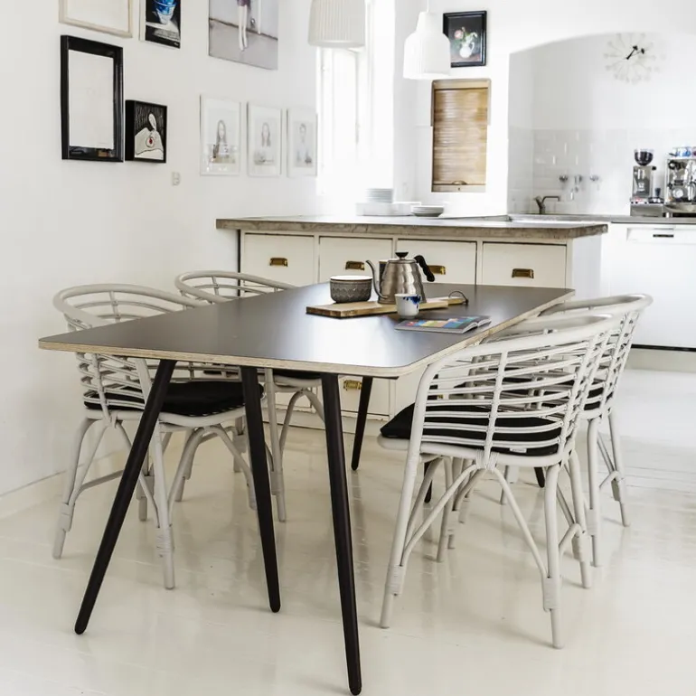 Cane-line Seat cushion for Moments and Blend chair, black