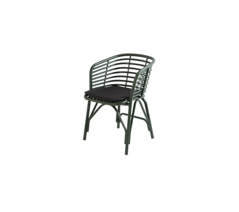 Cane-line Seat cushion for Moments and Blend chair, black