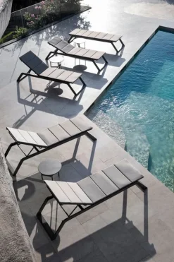 Cane-line Siesta sunbed cushion, light grey