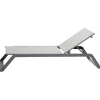 Cane-line Siesta sunbed, light grey