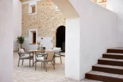 Cane-line Sticks armchair with cushions, taupe - sand