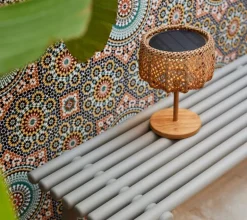 Cane-line Sticks bench, 190 cm, taupe