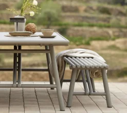 Cane-line Sticks bench, 190 cm, taupe