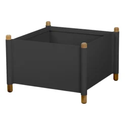 Cane-line Sticks planter, lava grey - teak