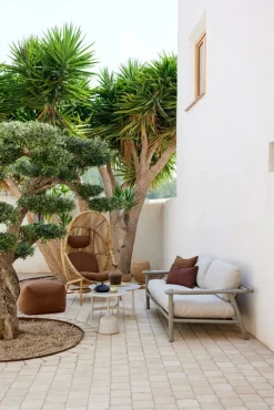 Cane-line Sticks 2-seater sofa with cushions, taupe - sand