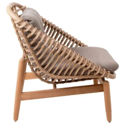 Cane-line String lounge chair, natural - taupe