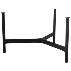Cane-line Twist coffee table, diam. 90 cm, lava grey - fossil black