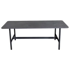 Cane-line Twist coffee table, 120 x 60 cm, lava grey - fossil black