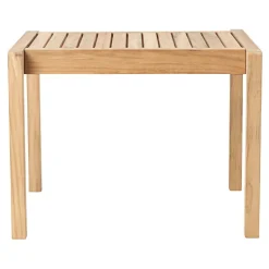 Carl Hansen & Søn AH901 Outdoor side table/stool, 59,5 x 48,5 cm, teak