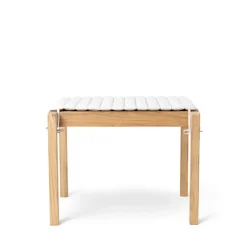 Carl Hansen & Søn AH901 Outdoor side table/stool, 59,5 x 48,5 cm, teak