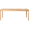 Carl Hansen & Søn AH912 Outdoor table/bench, 48,5 x 123,5 cm, teak