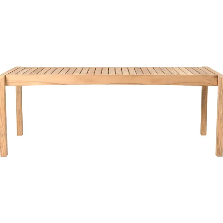 Carl Hansen & Søn AH912 Outdoor table/bench, 48,5 x 123,5 cm, teak