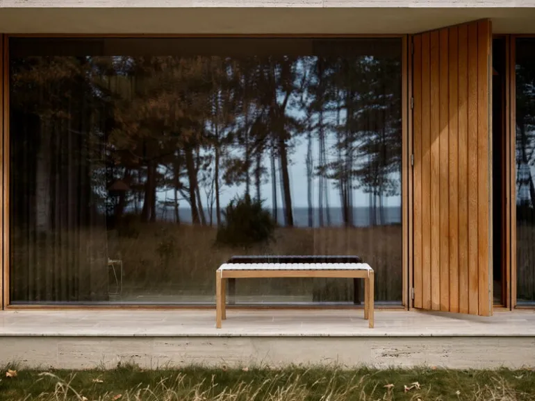 Carl Hansen & Søn AH912 Outdoor table/bench, 48,5 x 123,5 cm, teak