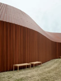 Carl Hansen & Søn AH912 Outdoor table/bench, 48,5 x 123,5 cm, teak