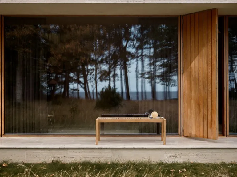 Carl Hansen & Søn AH912 Outdoor table/bench, 48,5 x 123,5 cm, teak