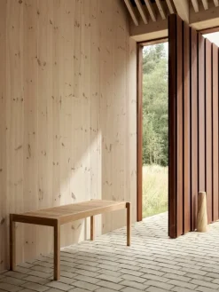 Carl Hansen & Søn AH912 Outdoor table/bench, 48,5 x 123,5 cm, teak