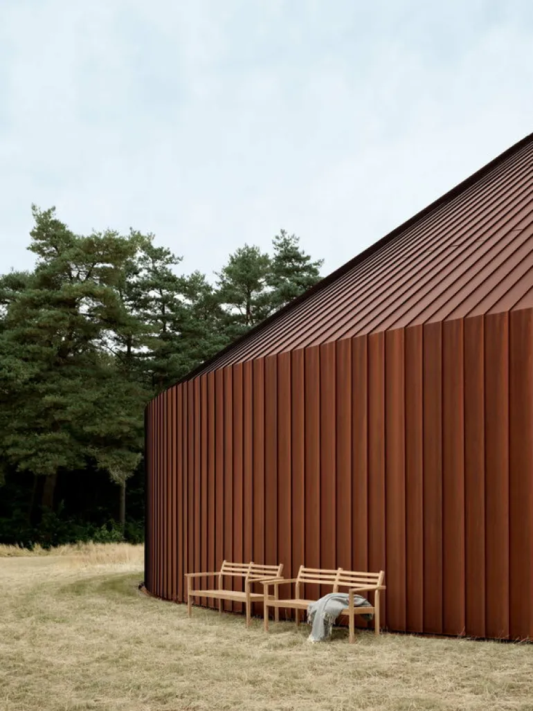 Carl Hansen & Søn AH601 Outdoor lounge sofa, teak