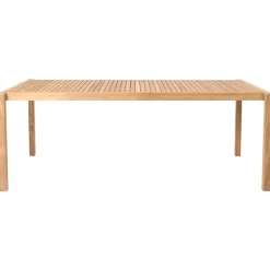 Carl Hansen & Søn AH901 Outdoor dining table, 100 x 203 cm, teak