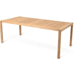 Carl Hansen & Søn AH901 Outdoor dining table, 100 x 203 cm, teak
