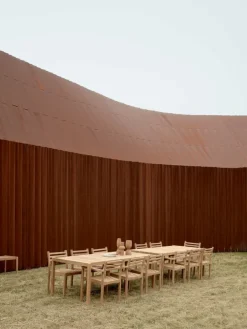 Carl Hansen & Søn AH901 Outdoor dining table, 100 x 203 cm, teak