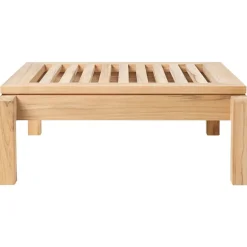 Carl Hansen & Søn AH603 Outdoor lounger footrest, teak