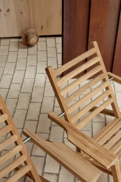 Carl Hansen & Søn AH603 Outdoor deck chair, teak