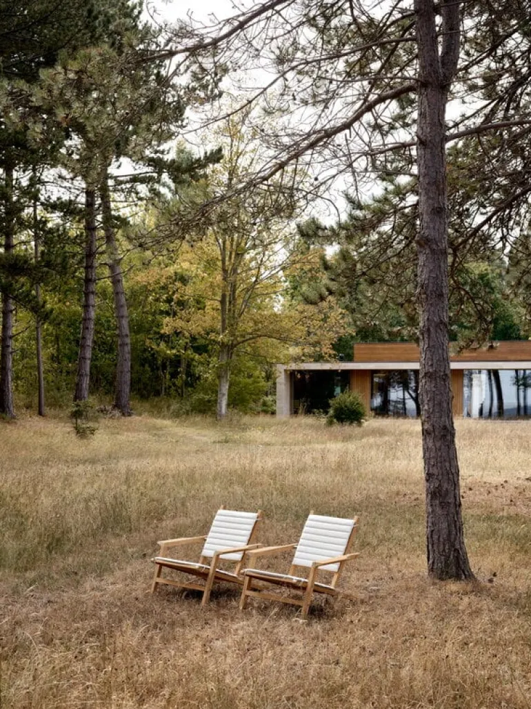 Carl Hansen & Søn AH603 Outdoor deck chair, teak