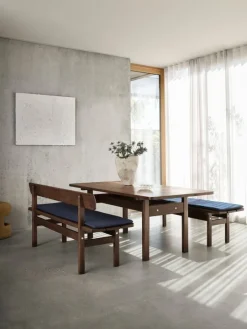 Carl Hansen & Søn BM0698 Asserbo table, 95 x 190 cm, dark oiled eucalyptus