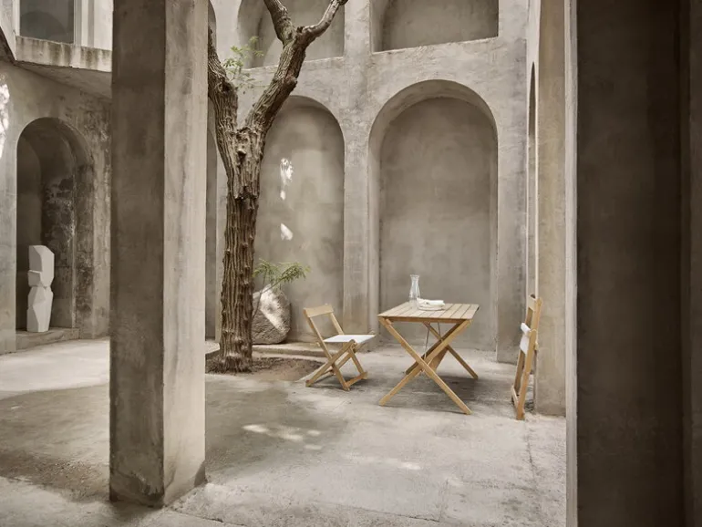 Carl Hansen & Søn BM4570 chair, teak - off-white