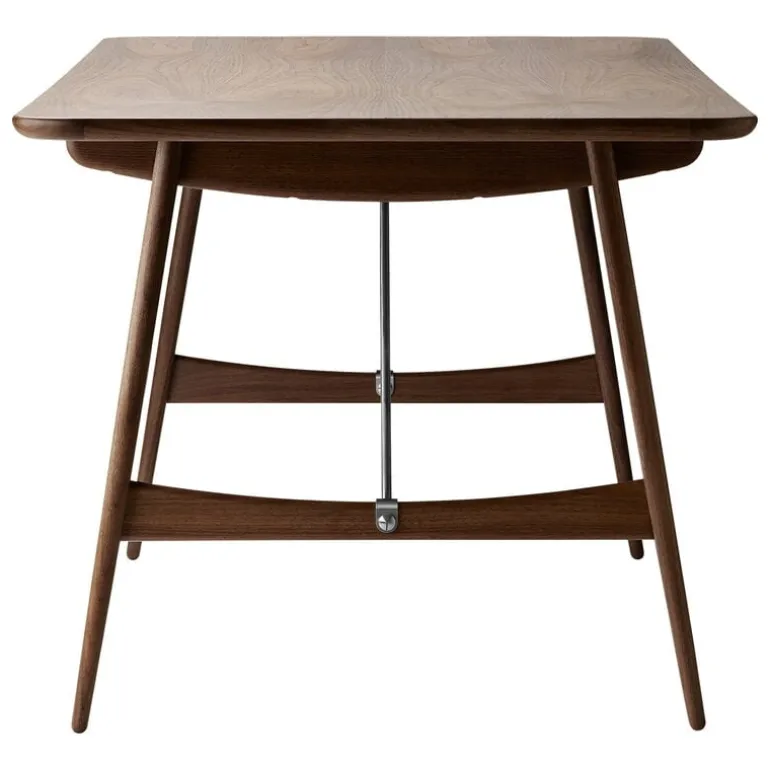 Carl Hansen & Søn BM1160 Hunting dining table, oiled walnut - steel