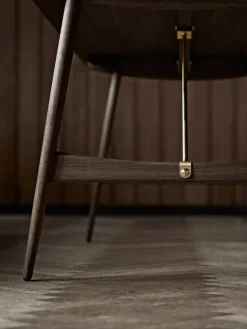 Carl Hansen & Søn BM1160 Hunting dining table, oiled walnut - brass