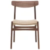 Carl Hansen & Søn CH23 chair, oiled walnut - natural cord