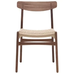 Carl Hansen & Søn CH23 chair, oiled walnut - natural cord
