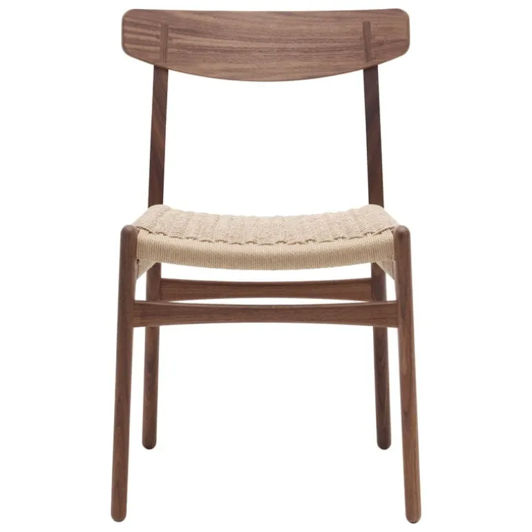 Carl Hansen & Søn CH23 chair, oiled walnut - natural cord