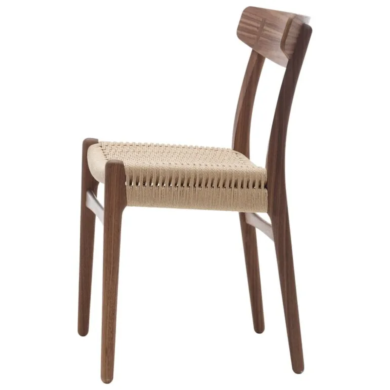 Carl Hansen & Søn CH23 chair, oiled walnut - natural cord
