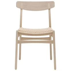 Carl Hansen & Søn CH23 chair, soaped oak - natural cord