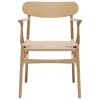 Carl Hansen & Søn CH26 chair, oiled oak - natural cord