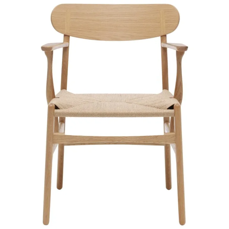Carl Hansen & Søn CH26 chair, oiled oak - natural cord