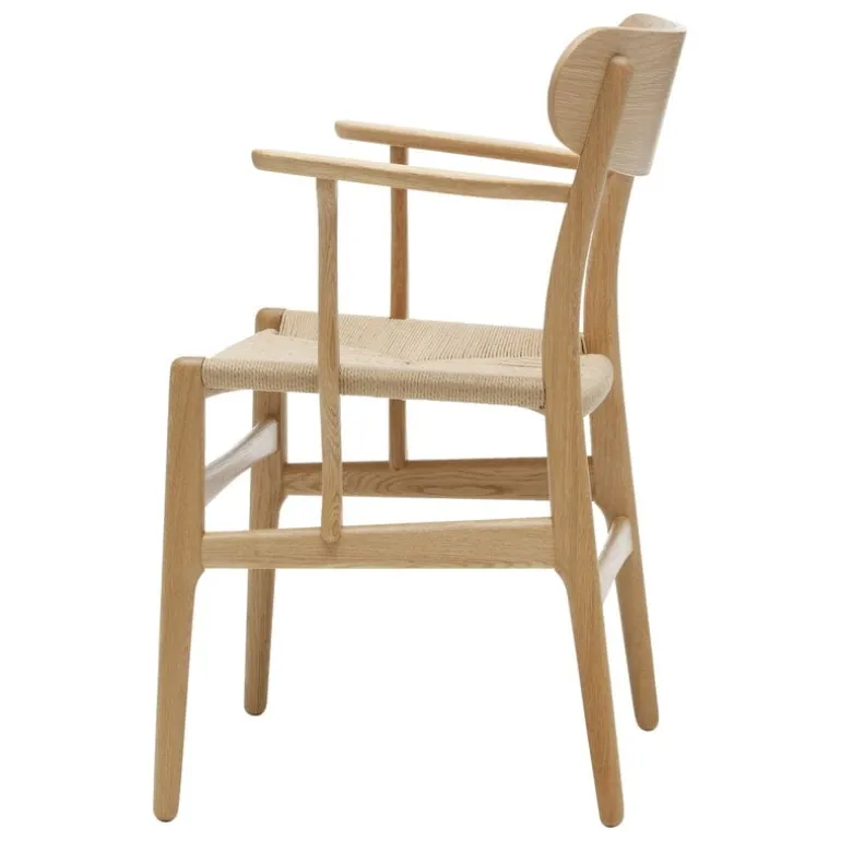 Carl Hansen & Søn CH26 chair, oiled oak - natural cord