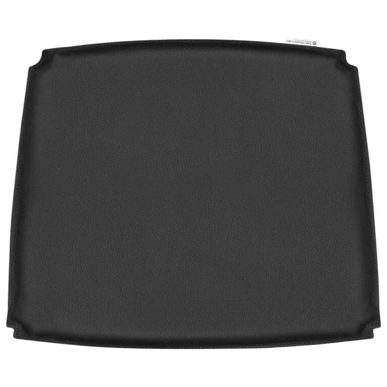 Carl Hansen & Søn CH26 cushion, black leather Loke 7150
