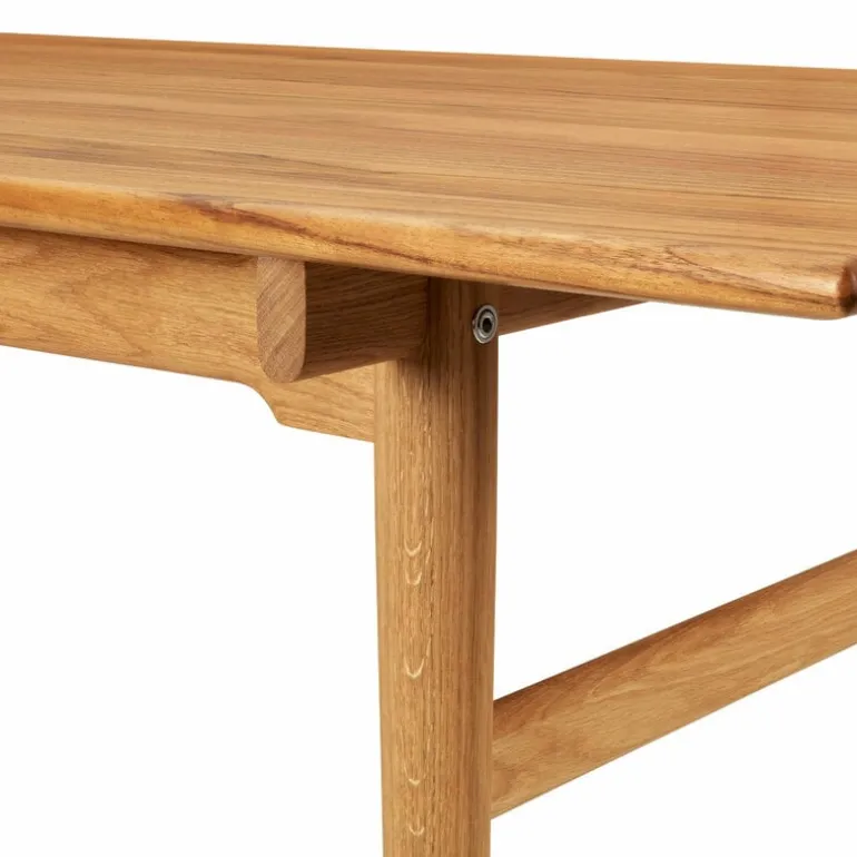 Carl Hansen & Søn CH327 dining table, teak - oak