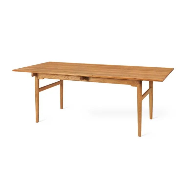 Carl Hansen & Søn CH327 dining table, teak - oak