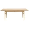 Carl Hansen & Søn CH327 dining table, oiled oak